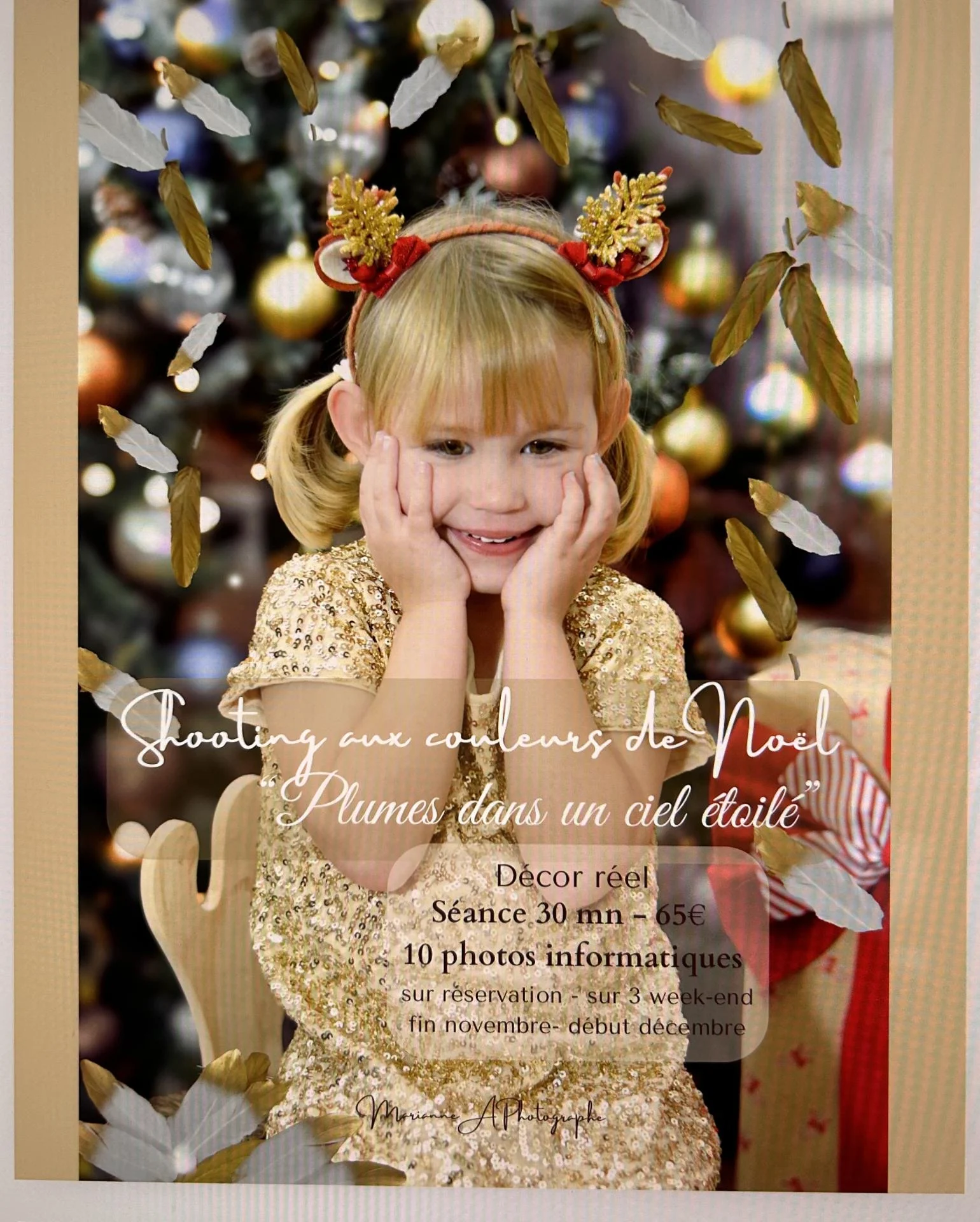 Shooting aux couleurs de Noël